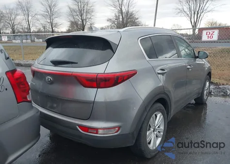2017 Kia Sportage Lx from USA, damaged, VIN KNDPMCAC5H7288811